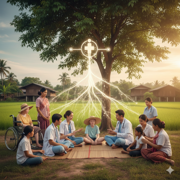 التأهيل المجتمعي واقعاً: دراسات حالة من جميع أنحاء العالم في مجال الصحة الشاملة